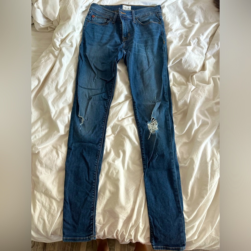 HUDSON Women’s Midrise Nico Super Skinny Jean. Size 27.
